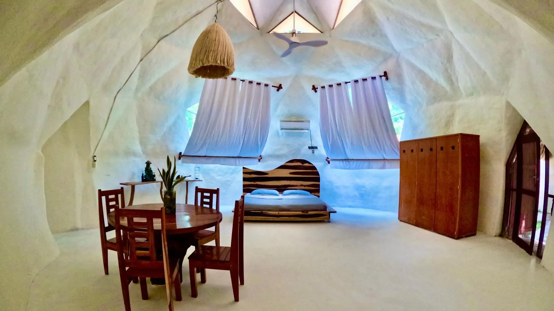 ロッジ Leon Domes Hotel Boutique プエルト・モレロス
